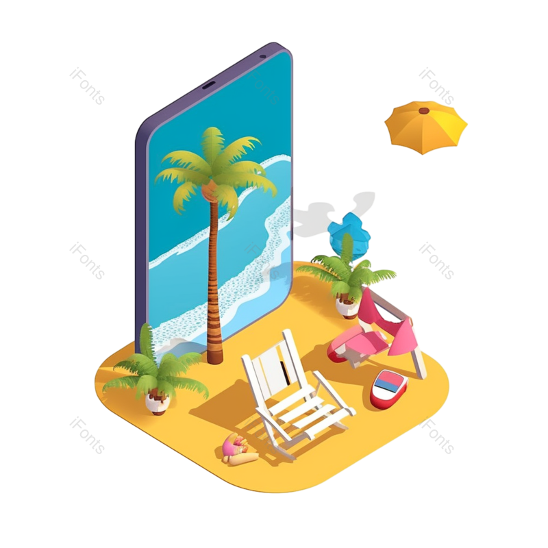 装饰图片,卡通元素,创意设计PNG,树木免抠素材
